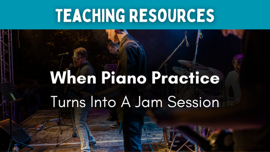 When Piano Practice Turns Into a Jam Session