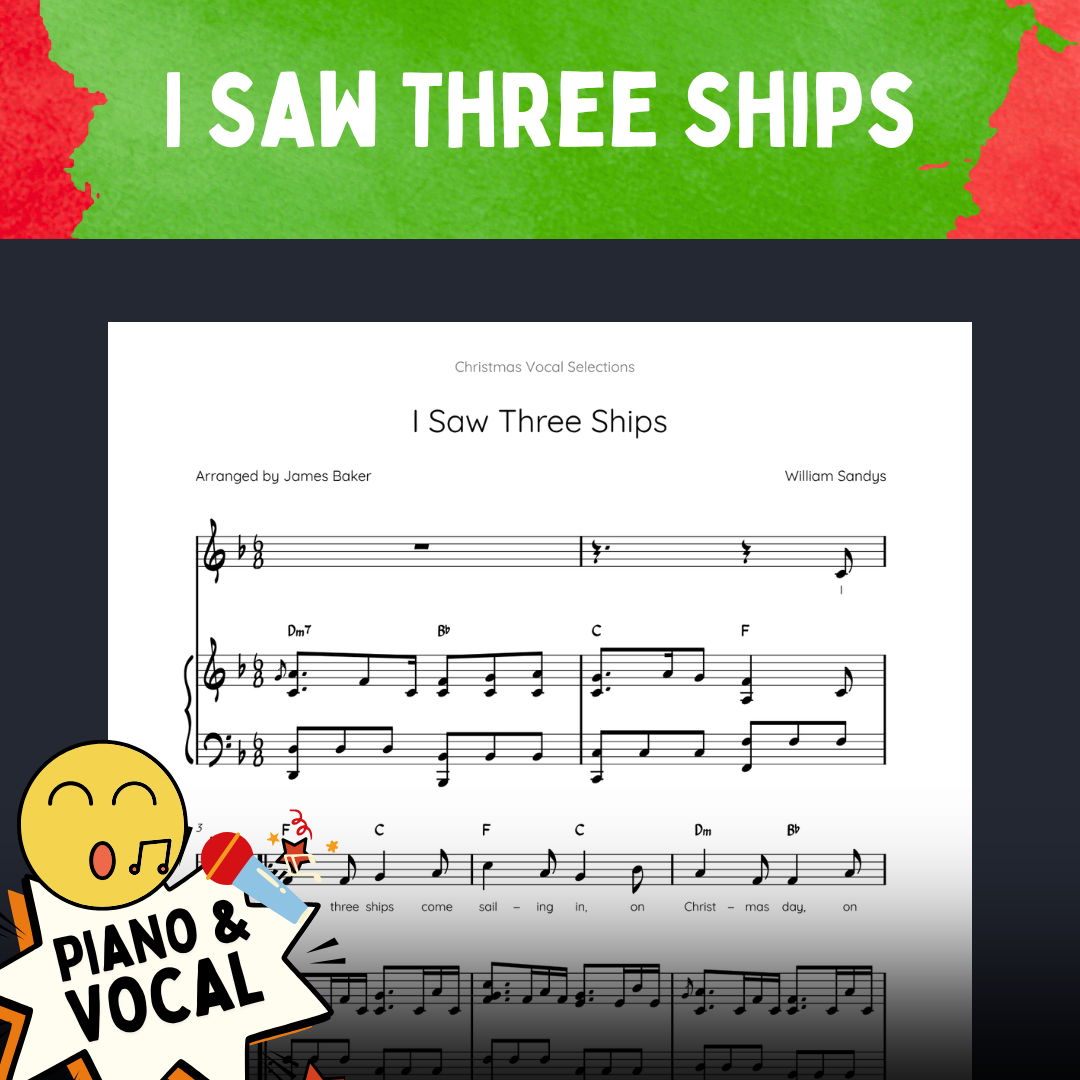 Christmas Vocal Selections: 24 Classic Carols Arranged For Voice & Intermediate Piano