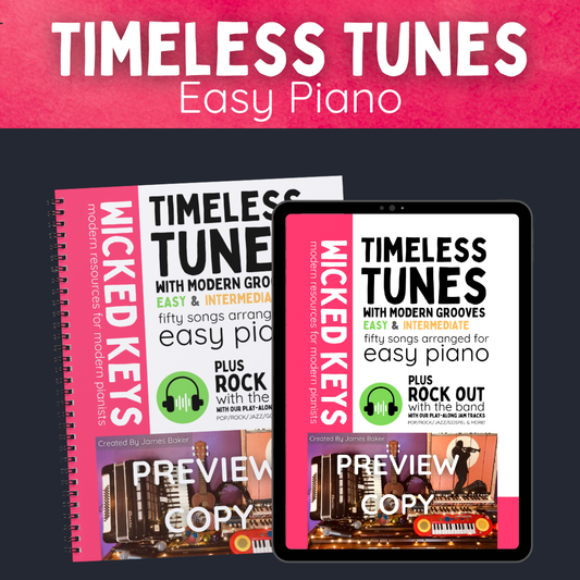 [MEMBERS ONLY] Timeless Tunes with Modern Grooves: Easy Piano