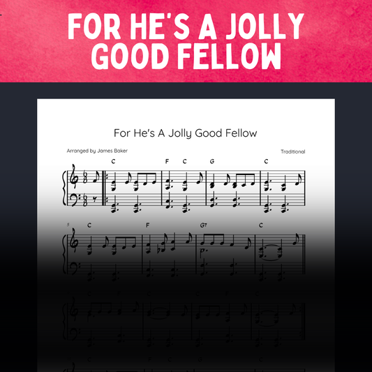 For He’s A Jolly Good Fellow [STUDIO LICENSED]