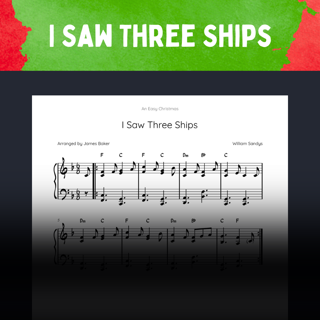 I Saw Three Ships [STUDIO LICENSED]