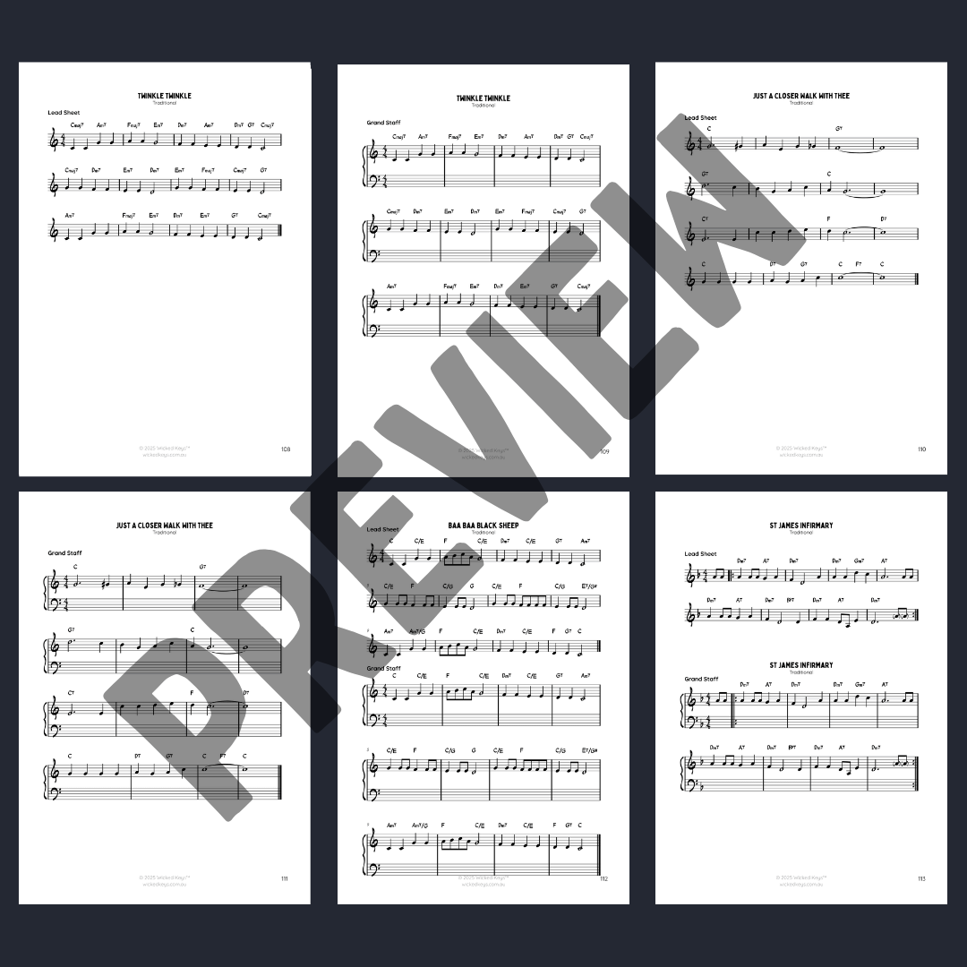 Lead Sheet 101 eBook [Single License] Pay What You Can