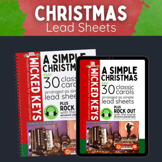 A Simple Christmas: 30 Classic Carols Arranged as Simple Lead Sheets