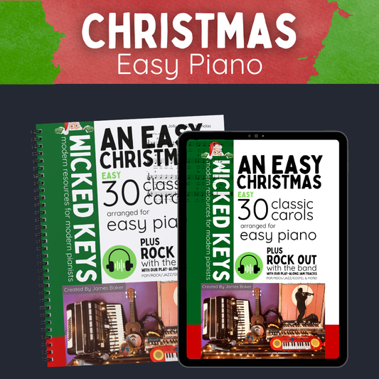 An Easy Christmas: 30 Classic Carols Arranged for Easy Piano