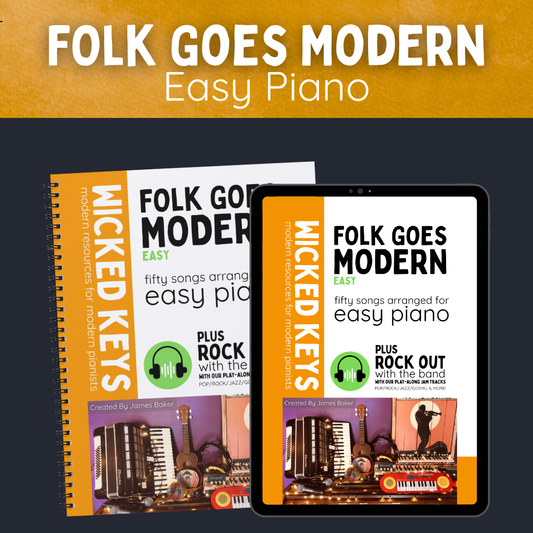 Folk Goes Modern: Easy Piano