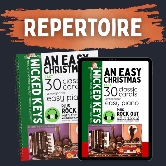 An Easy Christmas: 30 Classic Carols Arranged for Easy Piano