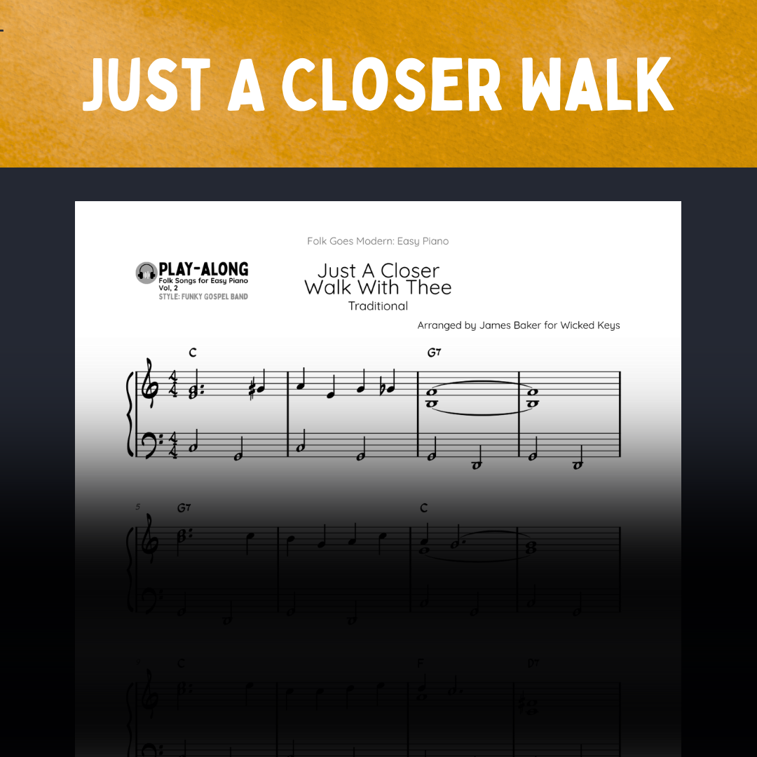Just A Closer Walk With Thee [STUDIO LICENSE]