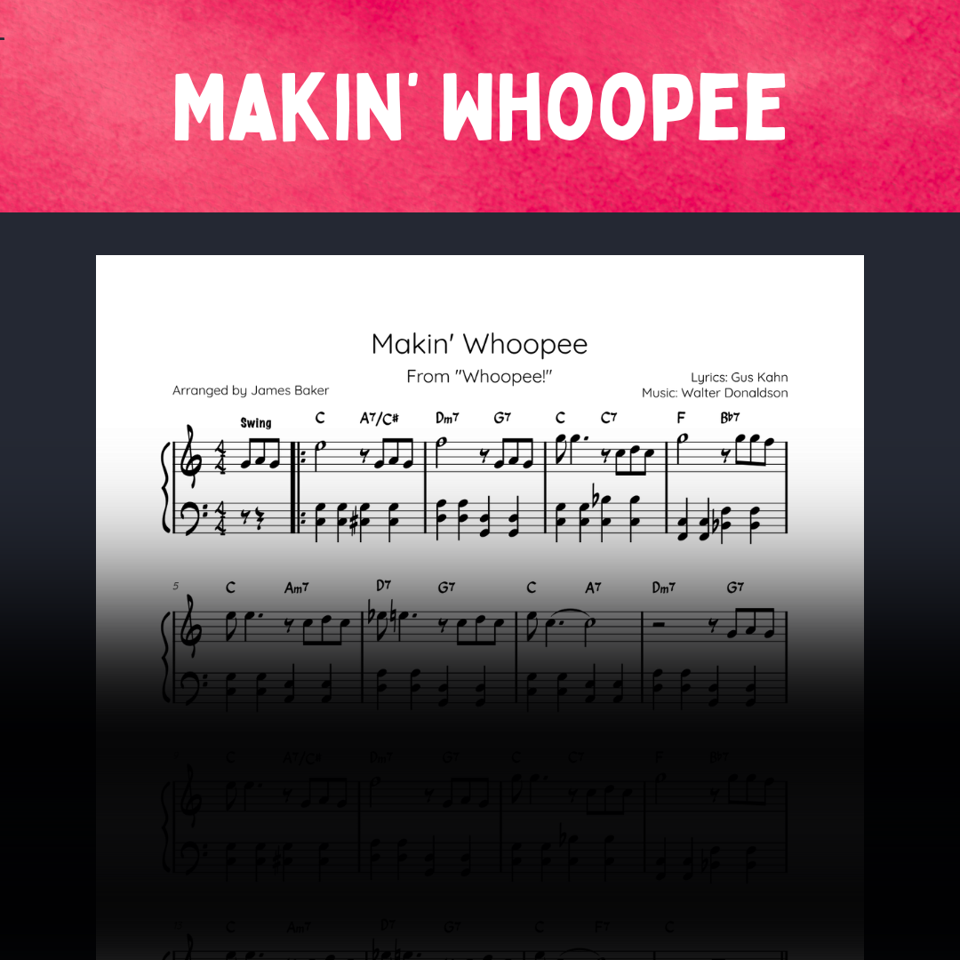 Makin’ Whoopee [STUDIO LICENSED]