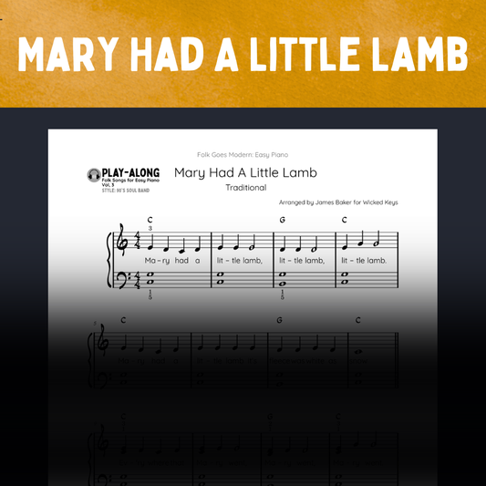 Mary Had A Little Lamb [STUDIO LICENSE]