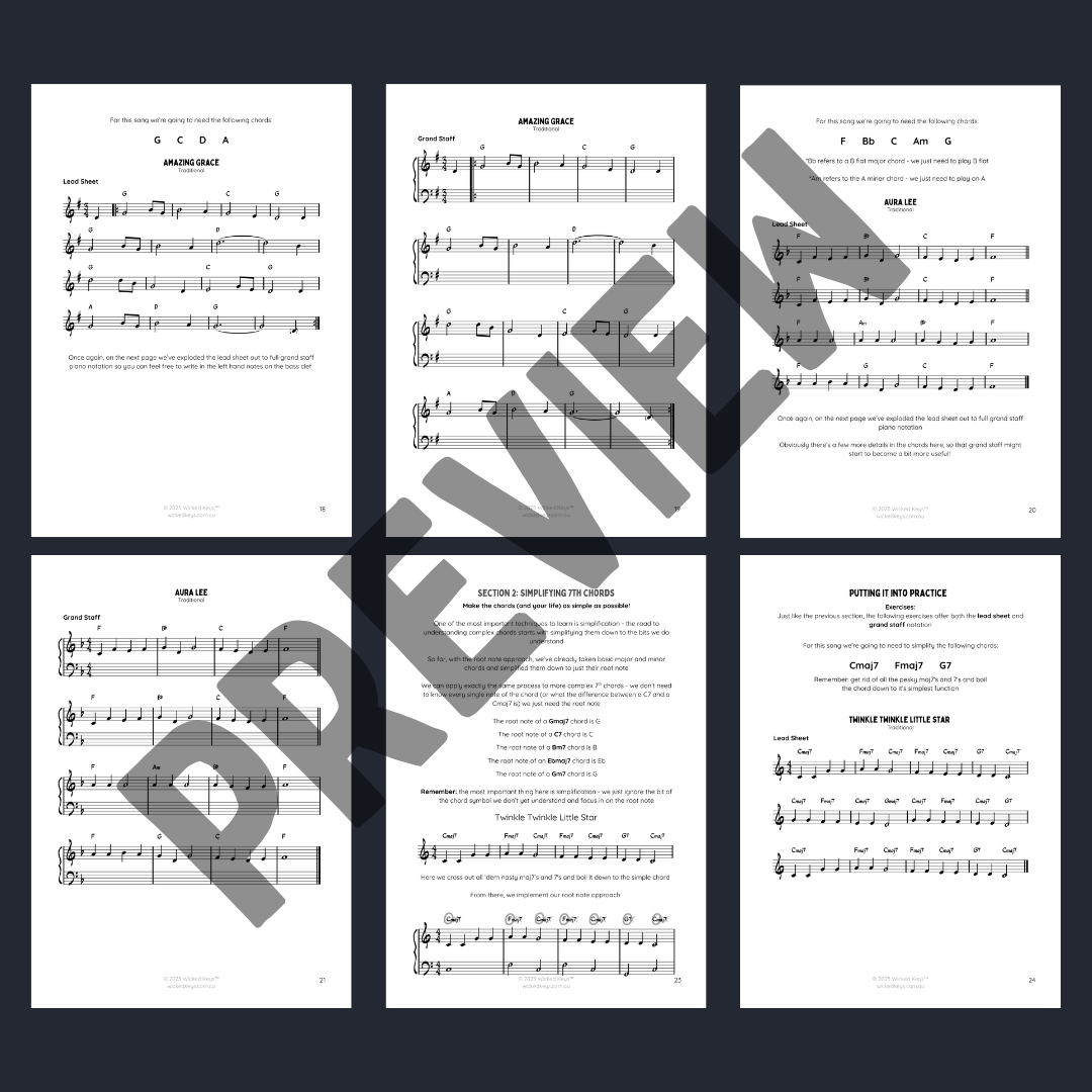 Lead Sheet 101 eBook [Single License] Pay What You Can