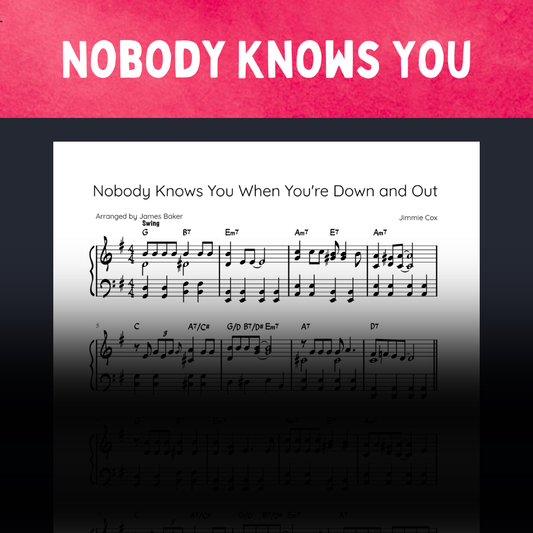 Nobody Knows You When You’re Down And Out [STUDIO LICENSED]