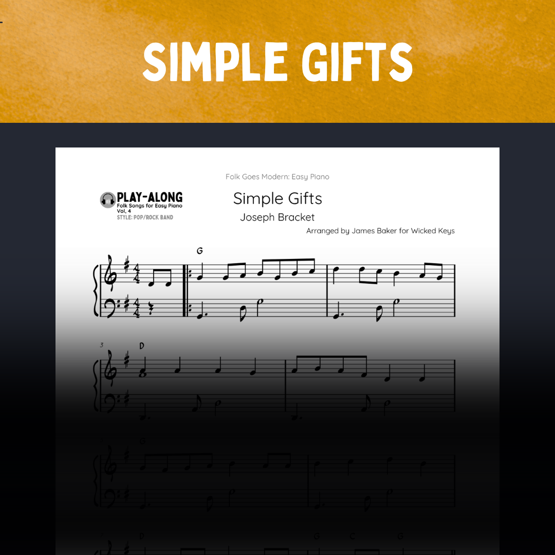 Simple Gifts [STUDIO LICENSE]