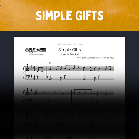 Simple Gifts [STUDIO LICENSE]