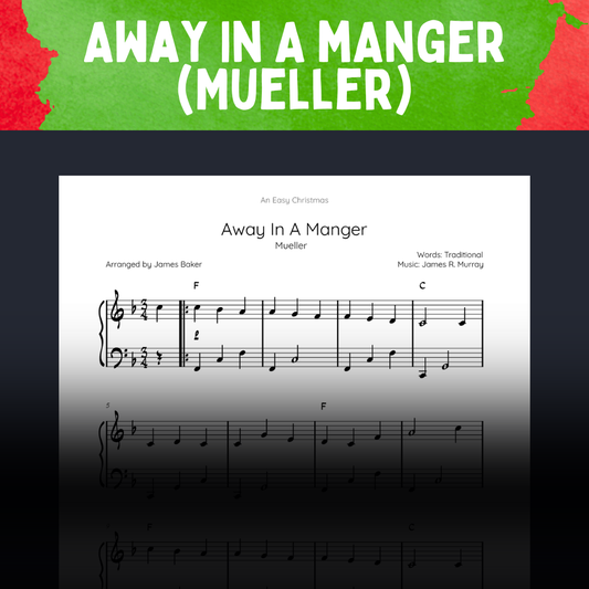 Away In A Manger (Mueller) [STUDIO LICENSED]