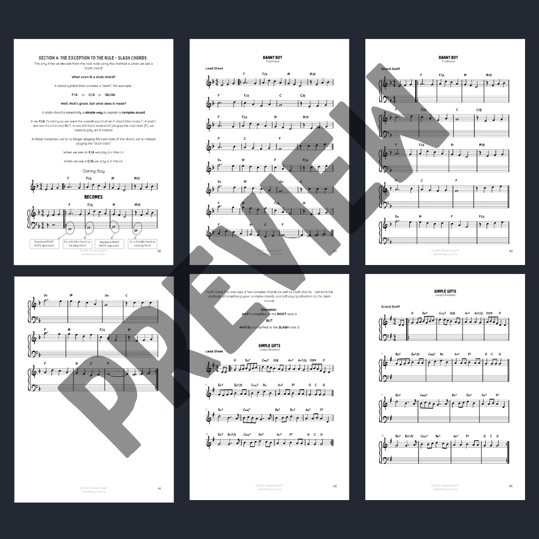 Lead Sheet 101 eBook [Single License] Pay What You Can