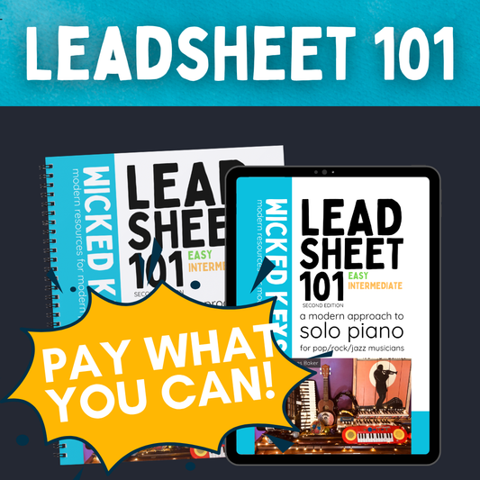 Lead Sheet 101 eBook [Single License] Pay What You Can