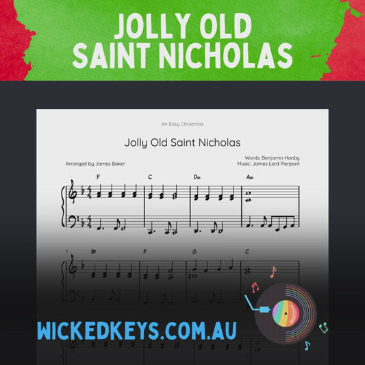 Jolly Old St. Nicholas [STUDIO LICENSED]