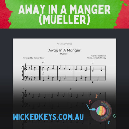 Away In A Manger (Mueller) [STUDIO LICENSED]